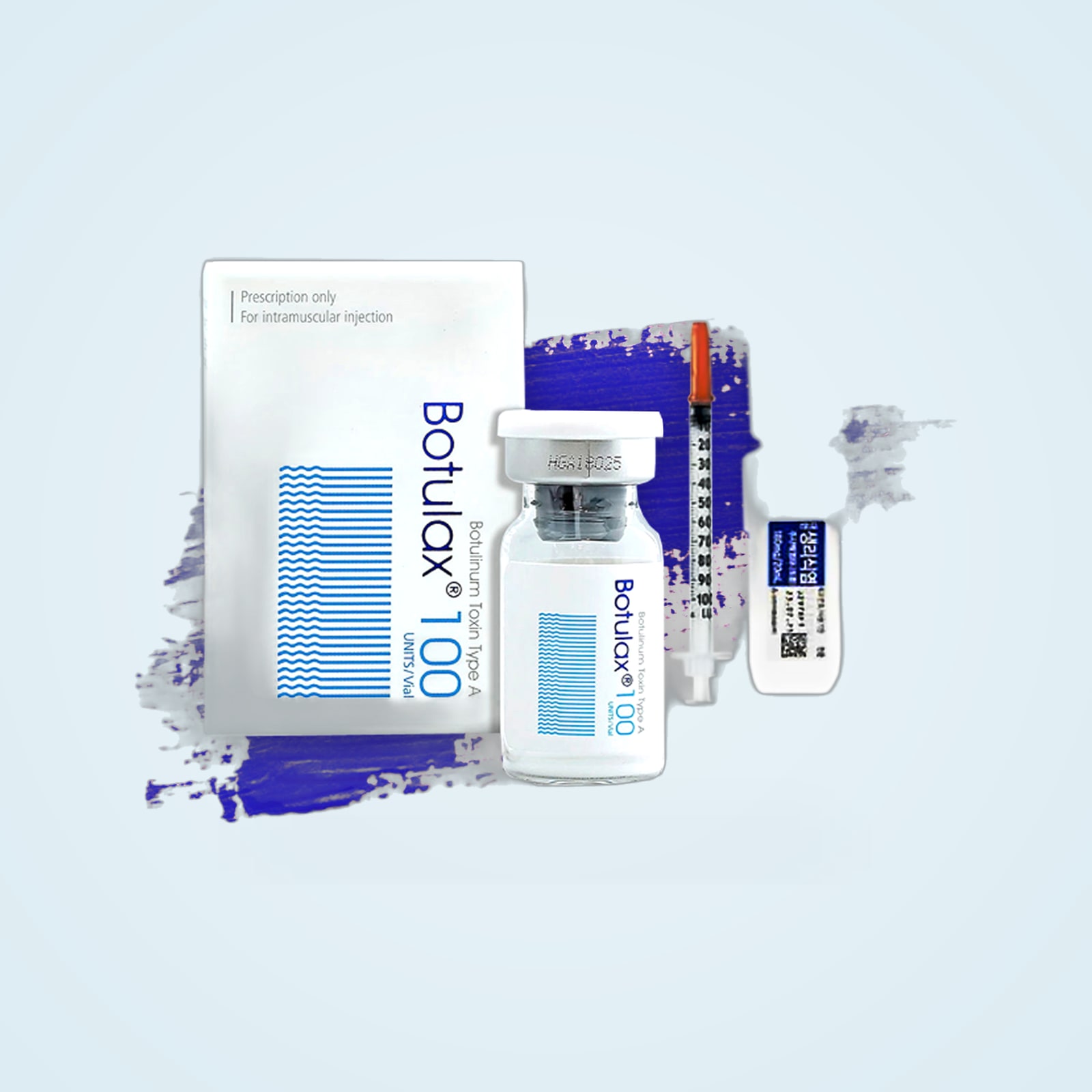 Envase del producto Botulax 100U