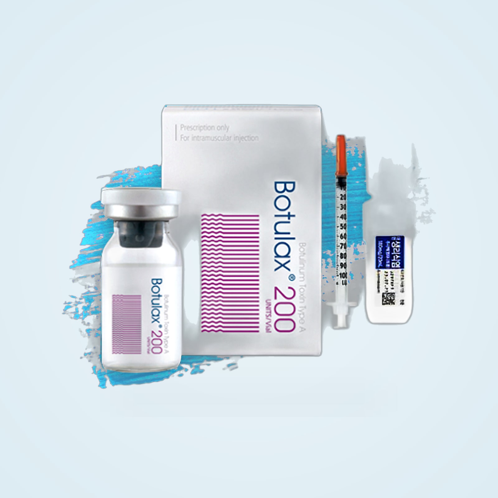 Envase del producto Botulax 200U