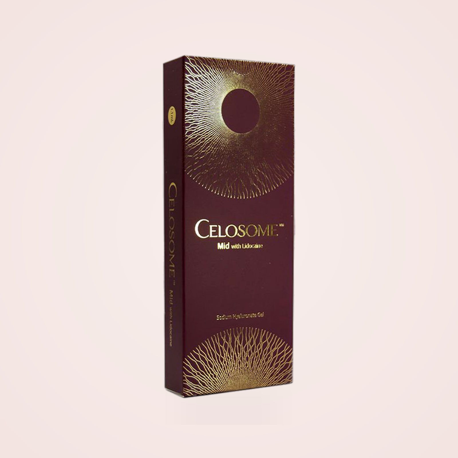 Envase del producto Celosome Mid