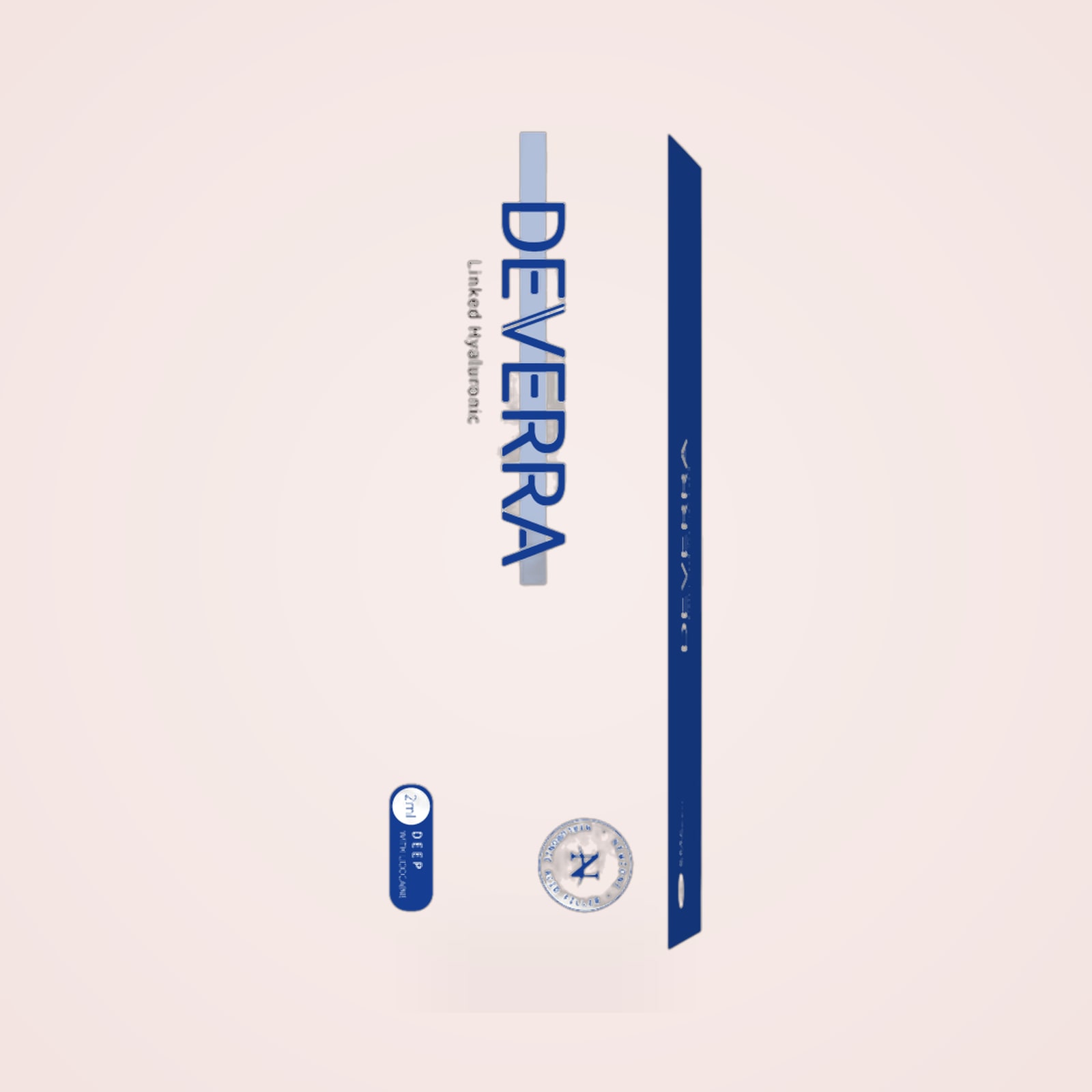 Envase del producto Deverra Deep with Lidocaine