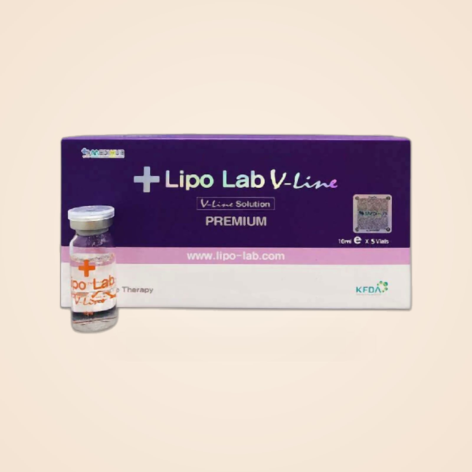 Envase del producto Lipo Lab — V-Line