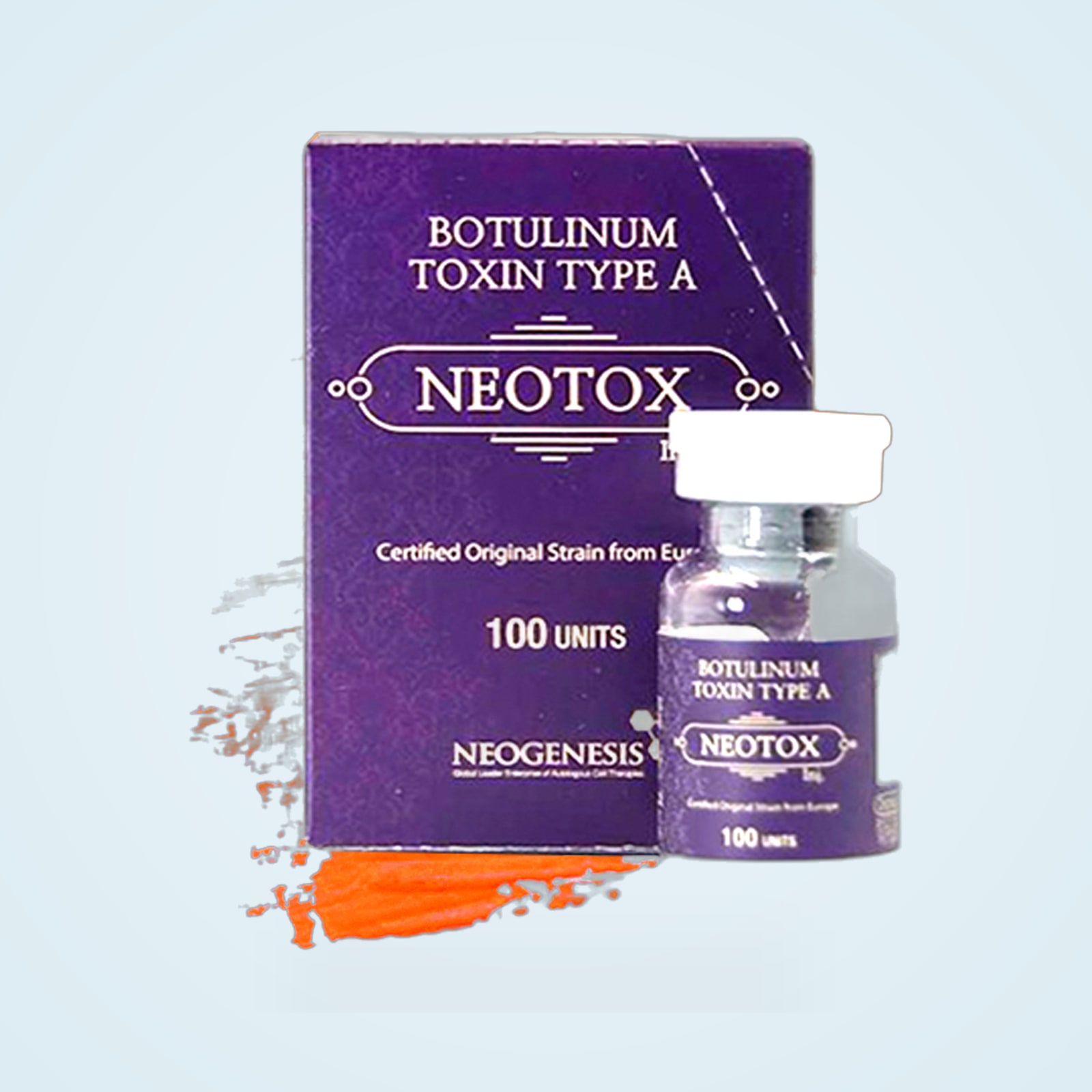 Envase del producto Neotox 100U
