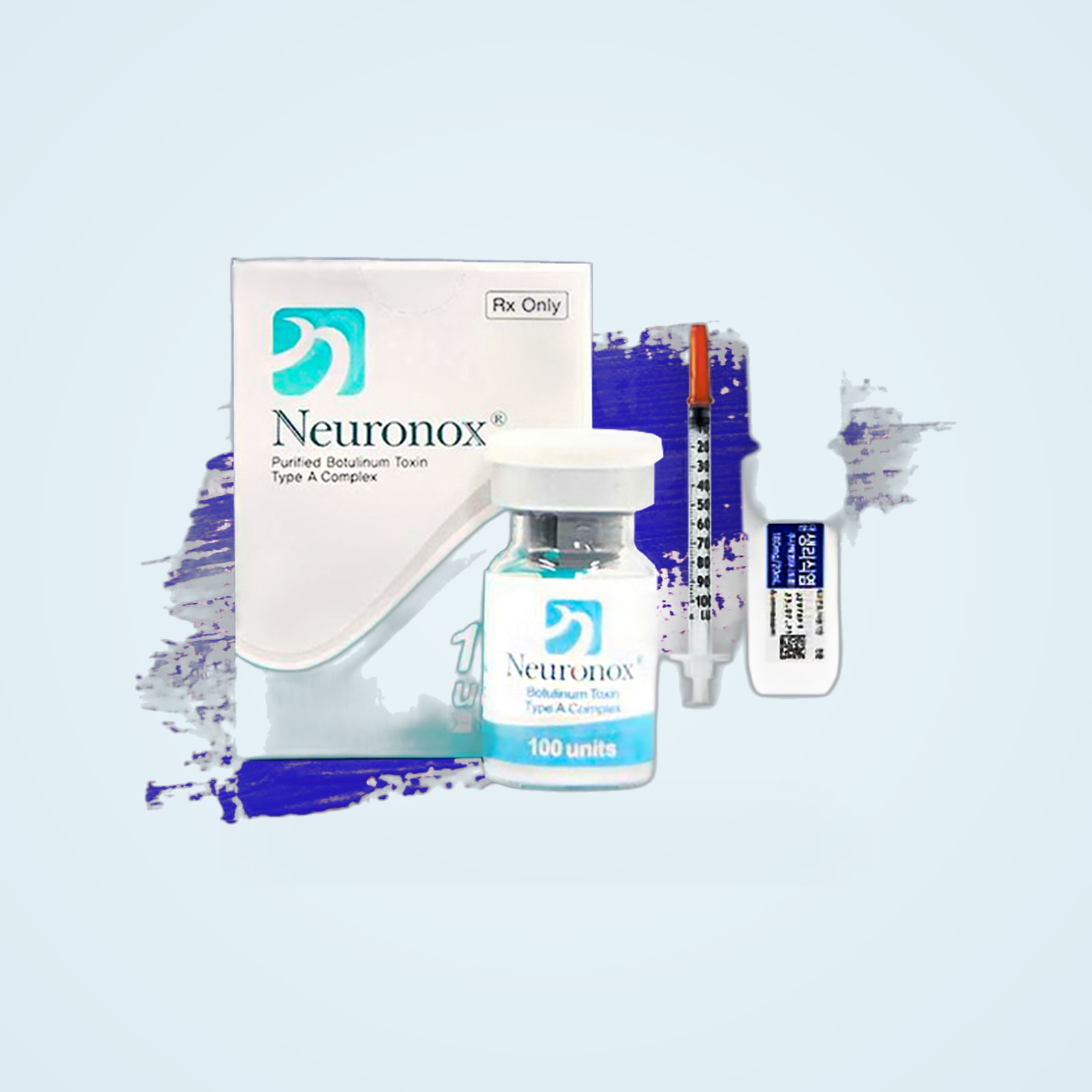 Envase del producto Neuronox 100U