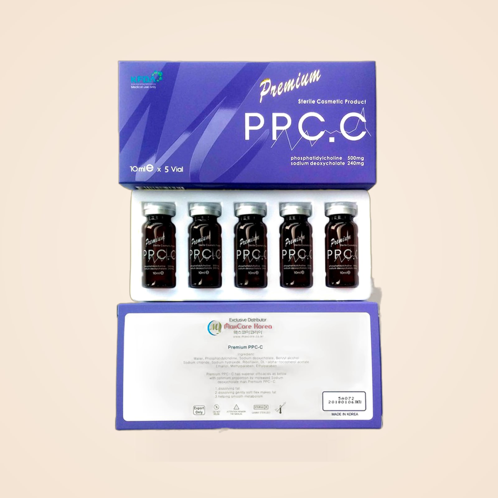 Envase del producto PPC-C