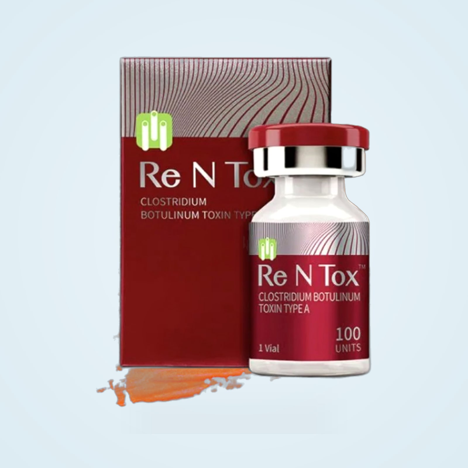 Envase del producto Rentox 100U